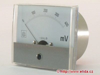 voltmetr MuP 40        0-400mV
